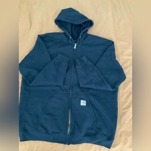 Carhartt Rain Defender Loose Fit Full Zip Sweatshirt